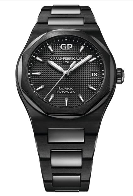 Buy Girard-Perregaux Replica Laureato 38 mm Ceramic 81005-32-631-32A watch